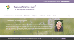 Desktop Screenshot of germangyogytudomany.hu